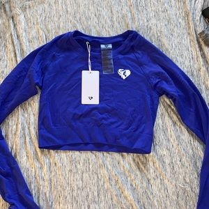Women’s best power seamless long sleeve crop top